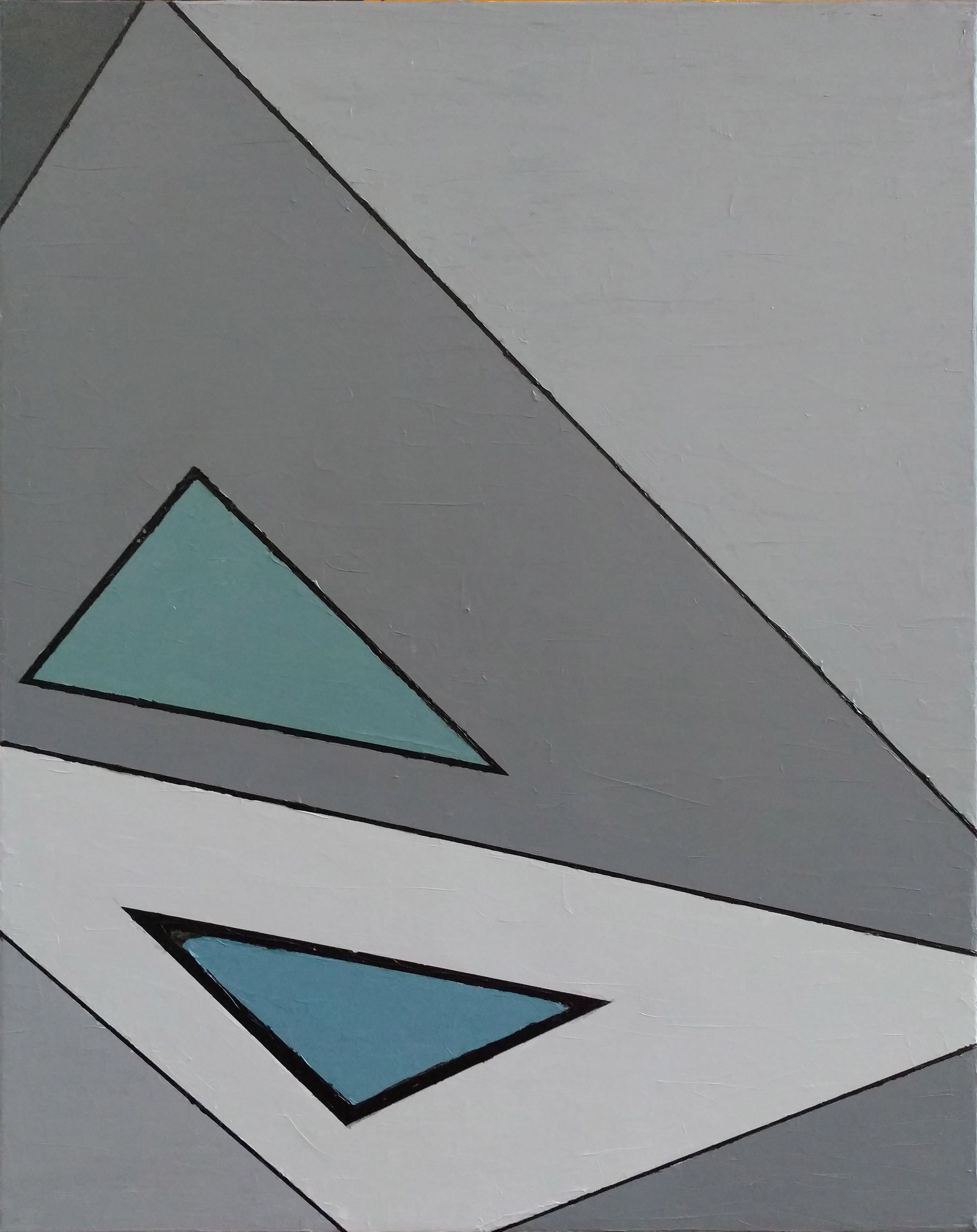 Detail With Grey and Greens
